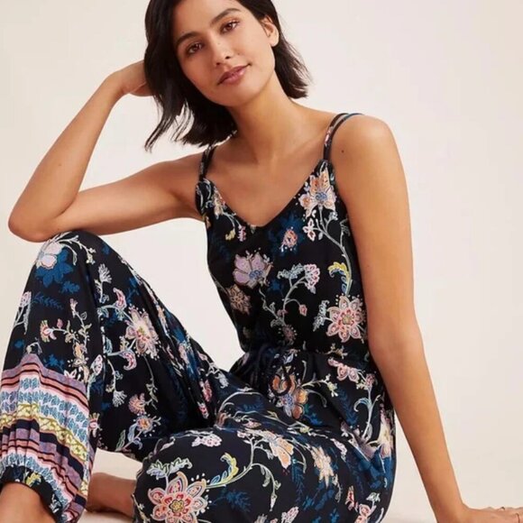 Anthropologie Pants - Anthropologie | Luka Colorful Sleeveless Jogger Jumpsuit Size XS NWT